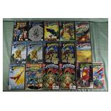 Lot of 16 Modern and Bronze age DC comics: Superma