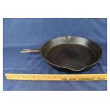 Griswold #14 cast iron skillet; as is