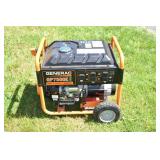 Generac model GP7500E generator, starts runs opera