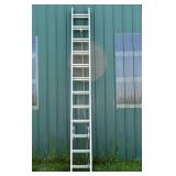 Cuprum model 405-24 aluminum extension ladder, 225