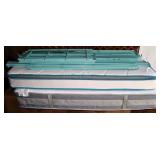 Sha Cerlin metal twin over full size bunk bed fram