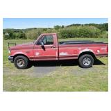 1993 Ford F150 4wd long bed pickup, 5.0L V8 auto,