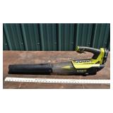 Ryobi 18V blower model P2108, working with battery