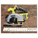 Ryobi 18V 5-1/2" circular saw model P504G, working