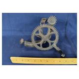 Antique cast iron Baldwin mechanical apple peeler;