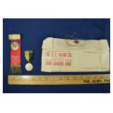 Ca. 1920 Harford County MD fraternal badges includ