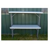 Two National Public Seating model BT-1860 folding