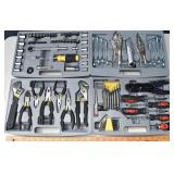 4 drawer combination tool set; as is