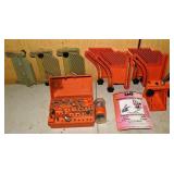 Lot: Craftsman router bits, CMT Pocket-Pro jig, al