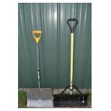 2 show shovels; as is