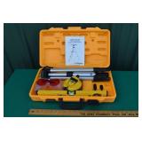 Johnson laser level kit model 9100 with case; as i