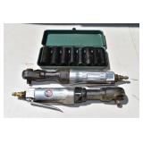 2 3/8" pneumatic ratchets, deep well sockets; as i