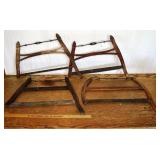 4 antique buck saws; as is