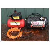 Working portable air compressor, Superline 7gal ai