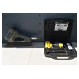2 pneumatic nail guns: Senco and Stanley; as is