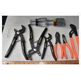10 Craftsman assorted tools; as is