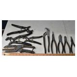 9 Craftsman assorted tools; as is