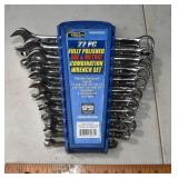 Power Craft Pro 22pc SAE & Metric combination wren