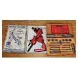 Blue-Point tools: drill grinding attachment, tap a