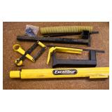 Excalibur over blade dust collection system; as is