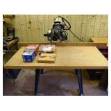 Craftsman working 12' radial arm saw, 4 dado sets,