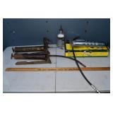 John Deere TY266889 grease gun, 2 other grease gun