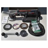 Rotozip spiral saw SCS, attachments, etc.; as is
