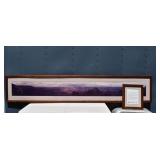 Framed Panoramic view of the Grand Canyon, 94x17"h