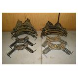 12 Craftsman and other corner clamps; as is