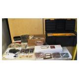 Decorative pen manufacturing supplies, tools, case