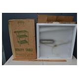 Marshallan Utility Table NOS,  and 2x2 fluorescent