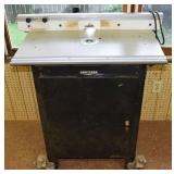 Hitachi M12V working 3-1/4hp router, laminate and