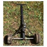Ball hitch trailer dolly; as is