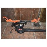 Electric tools: Toro Rake & Vac, B&D string trimme