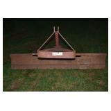 7' agricultural 3PT angle blade, C.H.E. Inc.; as i