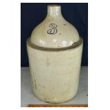 3 gallon stoneware jug; as is