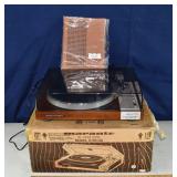 Working Marantz 6350Q turntable, original box; as