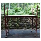 HD steel Baker scaffold, 30x70x76"h; as is