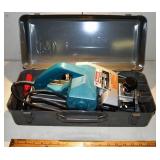 Makita Power Planer model 110, working with case a
