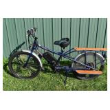 2016 RAD Power Bikes RadWagon model, 150 miles, ch
