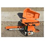 Stihl MS290 Farm Boss 18' chain saw with case and