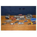 11 masonry tools, etc.; as is