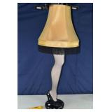 Iconic leg lamp from A Christmas Story; as is