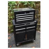 Craftsman 2 piece 6 drawer rolling tool cabinet 26