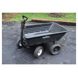Ground Work steel and vinyl 4 wheel garden wagon