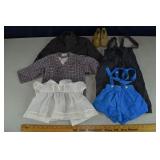 Vintage 12 month old clothing and shoes; as is