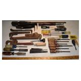 Tools: Stanley Yankee No. 130A, screwdrivers, pry