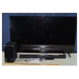 Vizio D55f-E2 television with remote and LG sound