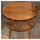 Ethan Allen solid maple and/or birch revolving dru