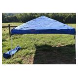 Quest 10'x10' shade canopy, barely used with tie d
